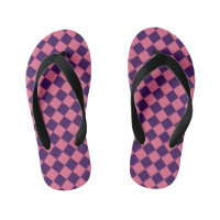 Pink Purple Checker Diamond Pattern