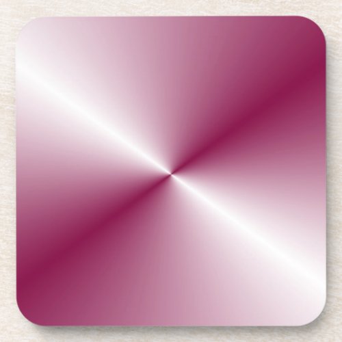 Pink Purple Color Elegant Blank Custom Template Beverage Coaster