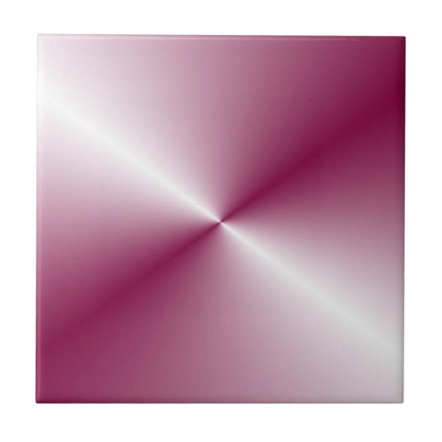 Pink Purple Color Elegant Blank Custom Template Ceramic Tile (Front)