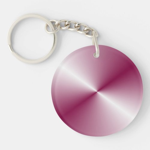 Pink Purple Color Elegant Blank Template Custom Keychain