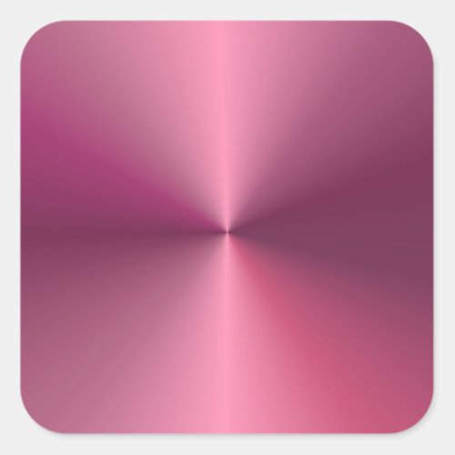 Pink Purple Color Trendy Elegant Blank Template Square Sticker