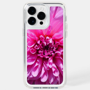 Pink Purple Dahlia Flower Speck iPhone 14 Pro Max Case