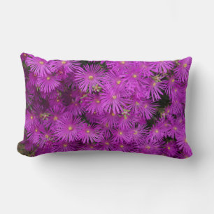 Pink Purple Daisy Flowers Pillow Cushion