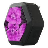 Pink Purple Floral Boombotix Speaker (Left)