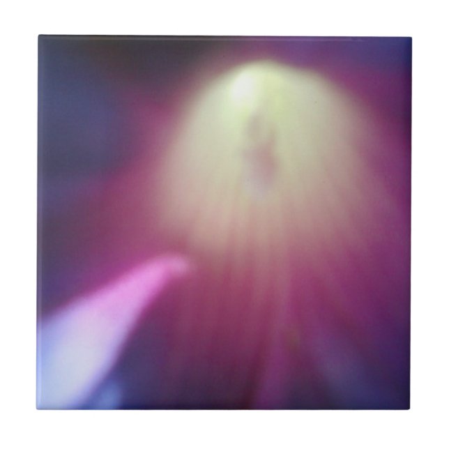 Pink-Purple Floral Tile (Front)