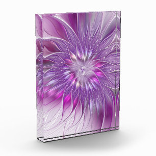 Pink Purple Flower Passion Abstract Fractal Art Award
