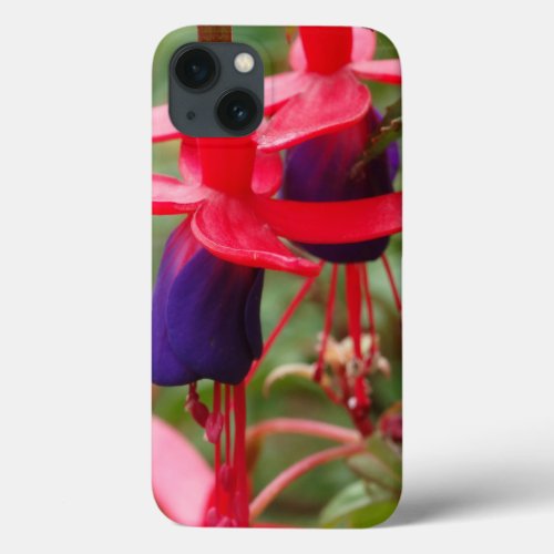 Pink Purple Flowers Apple iPhone 7 Tough Xtreme iPhone 13 Case