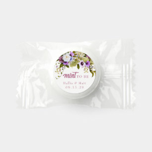 Pink Purple Flowers    Mint To Be Wedding Life Saver® Mints