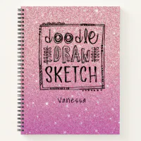 pink sketchbook: Notebook for Drawing, Sketching and Doodling Suitable for  Kids and Adults/ cute sketchbook/120 pages/8.5 x 11