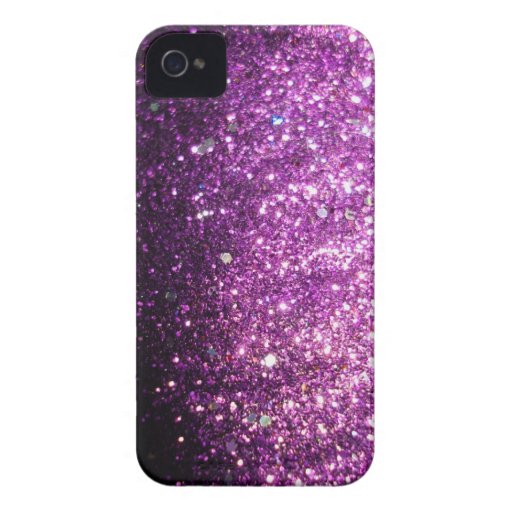 Pink Purple Glitter Sparkle iPhone Case | Zazzle