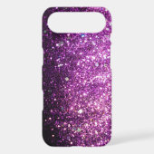 Pink Purple Glitter Sparkle iPhone Case (Back)