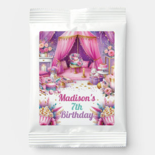 Pink Purple Gold Glitter Slumber Party Hot Chocolate Drink Mix