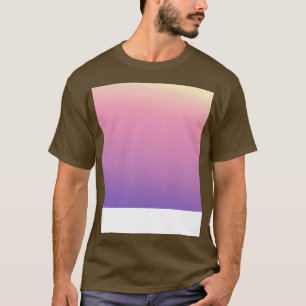 Pink Purple Gradient Pattern Fade T-Shirt