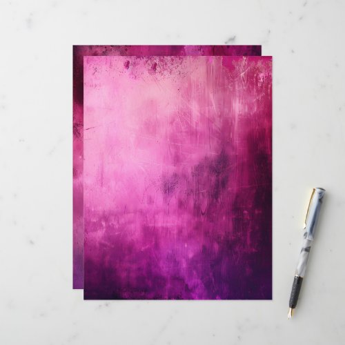 Pink &amp; Purple Grungy Background Scrapbook Paper