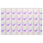 Pink Purple High Heels Fabric