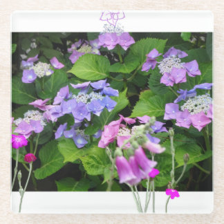 Pink & Purple Hydrangea Design Coaster