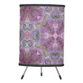 Pink & Purple Jewel Pattern Lamp (Front)