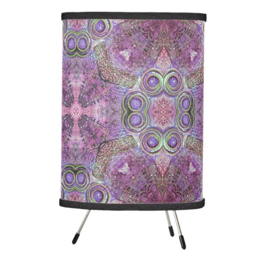 Pink & Purple Jewel Pattern Lamp (Right)