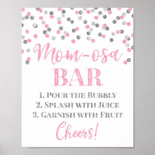 Pink Purple Mom_osa Bar Sign Baby Shower