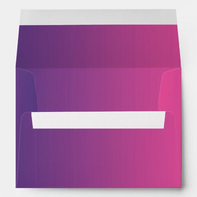Pink & Purple Ombre Envelope (Back (Bottom))