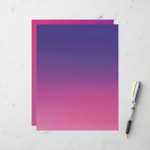 Pink &amp; Purple Ombré Gradient Scrapbook Paper