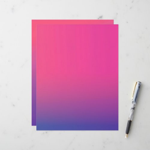 Pink &amp; Purple Ombré Gradient Scrapbook Paper