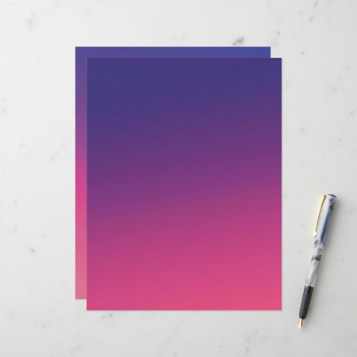 Pink &amp; Purple Ombré Gradient Scrapbook Paper
