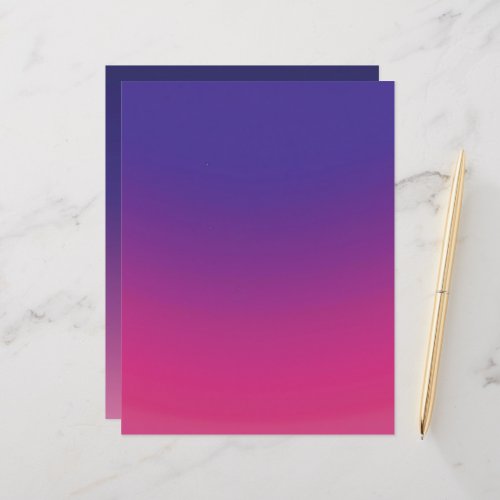 Pink &amp; Purple Ombré Gradient Scrapbook Paper