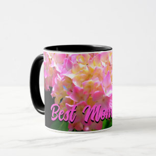 Pink purple orange hydrangeas Mother’s Day Mug