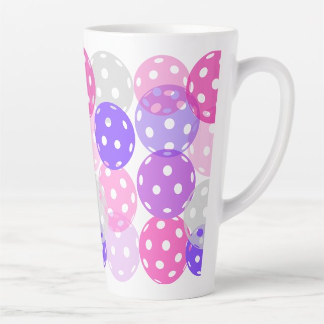 Pink/Purple Pickle Ball Mug (Right)