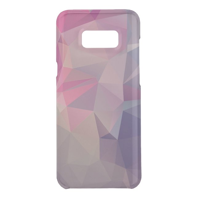 Pink Purple Pyramid Abstract Pattern Art Uncommon Samsung Galaxy Case (Back)