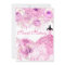 Pink & Purple Roses Dress Sweet 16 Invitation