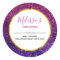 Pink & Purple Sparkling Glitter Gemstones Business
