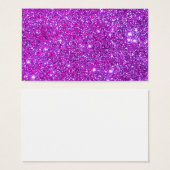 Pink Purple Sparkly Glam Glitter Designer (Front & Back)