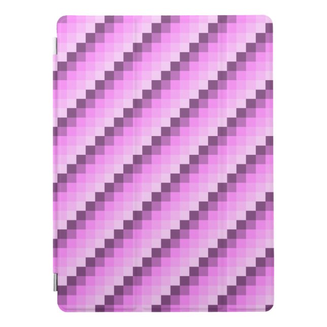 Pink & Purple Squares iPad Pro Cover (Front)