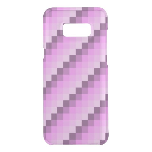 Pink & Purple Squares Uncommon Samsung Galaxy Case (Back)