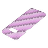 Pink & Purple Squares Uncommon Samsung Galaxy Case (Top)