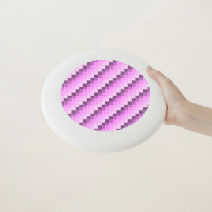 Pink & Purple Squares Wham-O Frisbee