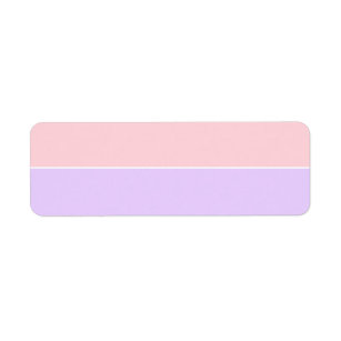 Pink & Purple Storage Organization Blank Label
