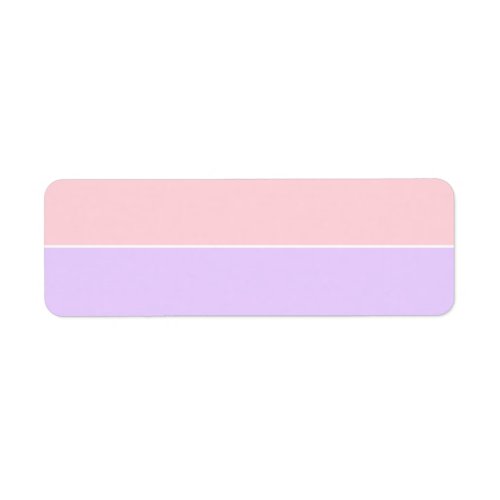 Pink  Purple Storage Organization Blank Label