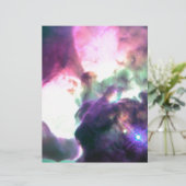 Pink Purple Teal Nebula (Standing Front)