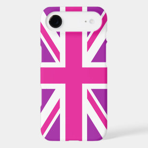 Pink & Purple Union Jack/Flag iPhone 17 Air Case