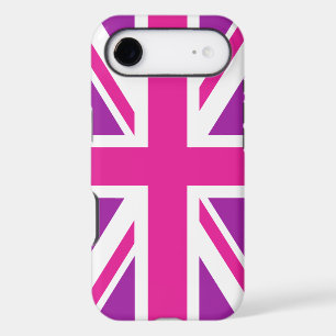 Pink & Purple Union Jack/Flag iPhone 17 Air Case