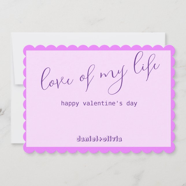 Pink - Purple Valentine's Day (Front)