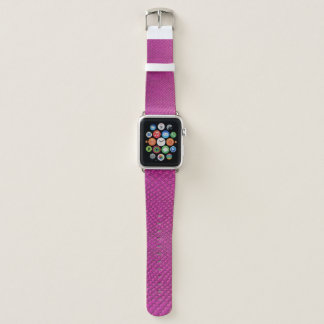 Pink Python: Snake Skin Texture. Apple Watch Band