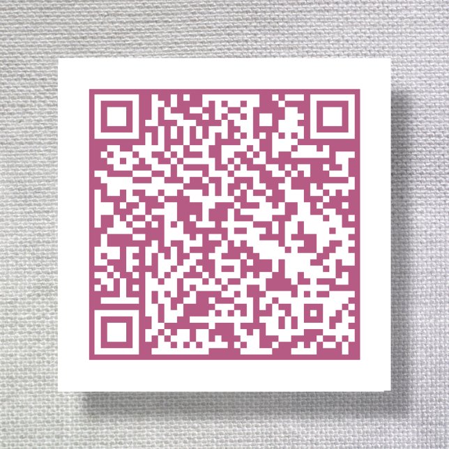Pink | QR Code Fabric Clothing Labels (Creator Uploaded)