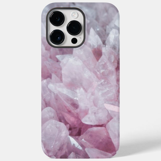Pink Quartz Mind Body Spirit Energy Case-Mate iPhone Case (Back)