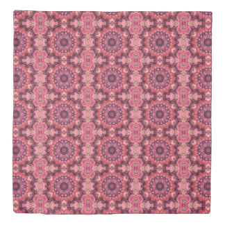 Pink Quilt Duvet Cover