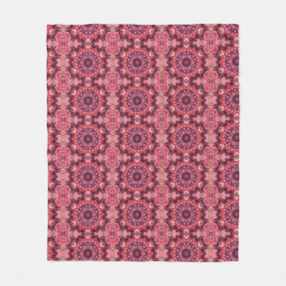 Pink Quilt Fleece Blanket