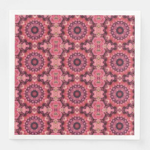 Pink Quilt Paper Dinner Napkins